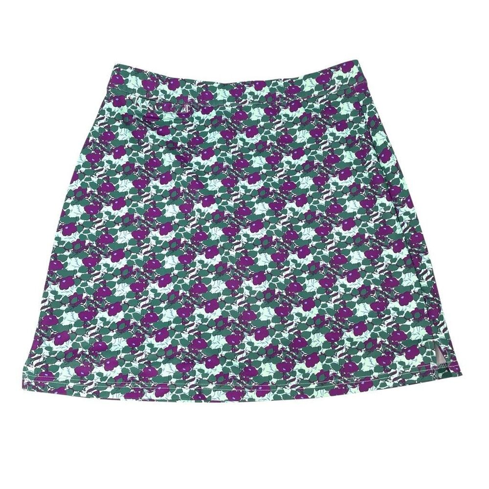 Peter Millar floral golf skorts skirt Size S UPF50 pickle ball tennis